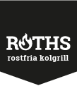 Roths™ Rostfria Kolgrill (för inbyggnad)